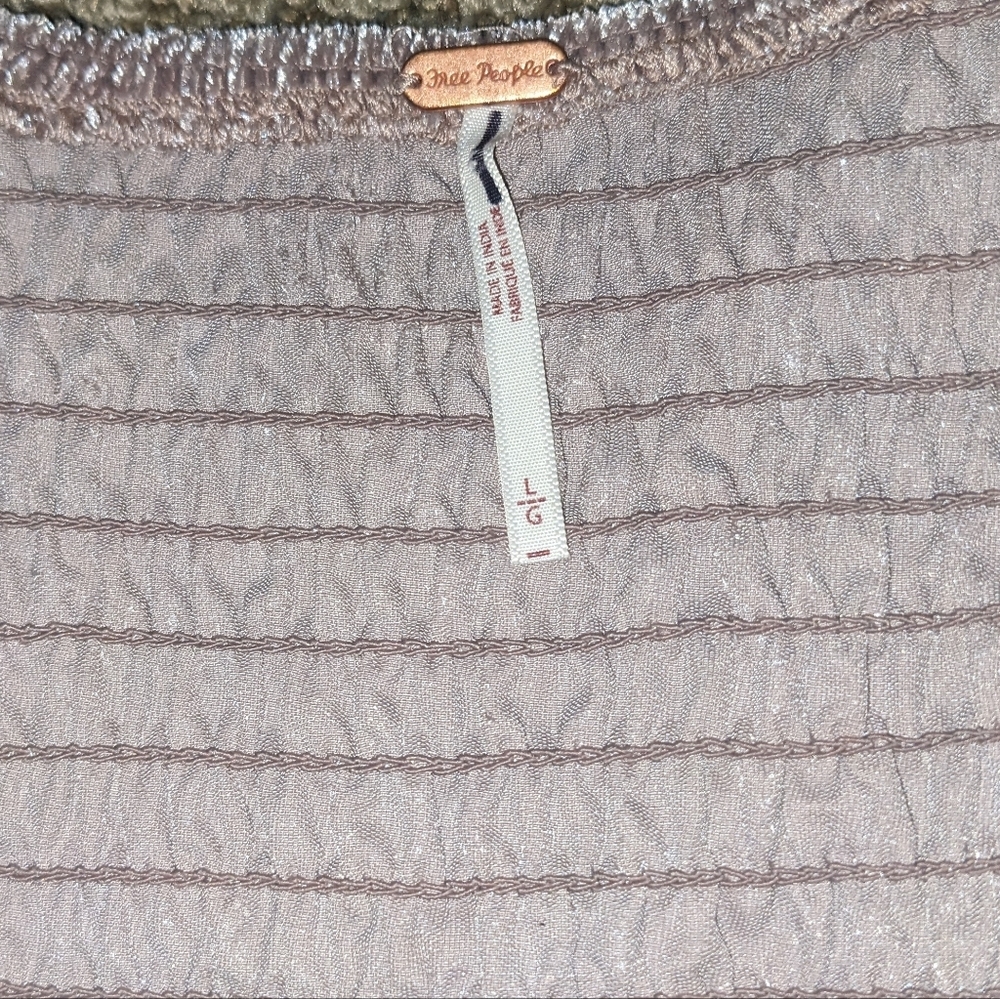 Free People NWOT Farrier Velvet Mini Dress LRG in Pale Lavender​ - Picture 6 of 12